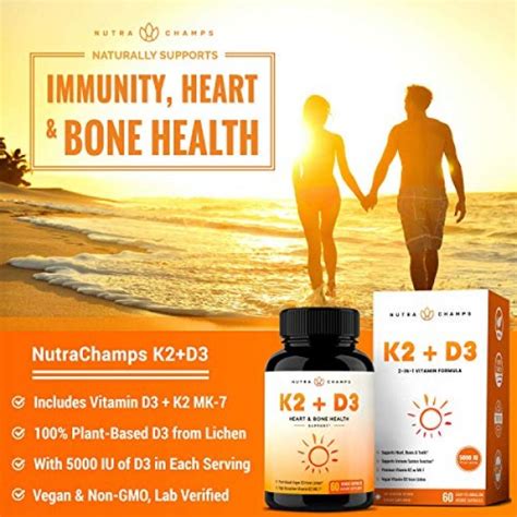 Vitamin K Mk With D Supplement For Strong Bones