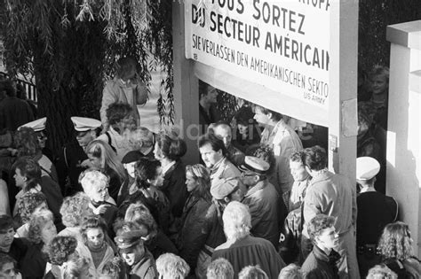 Ddr Fotoarchiv Berlin Grenz Bergang Oberbaumbr Cke