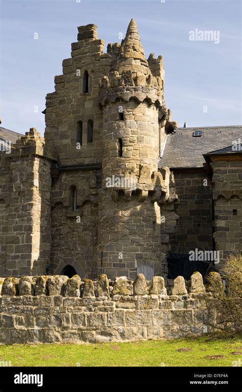 German Medieval Fortress Lowenburg Kassel Stock Photo Alamy