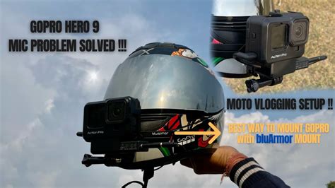 Making The Best Moto Vlogging Setup With Go Pro Hero Youtube