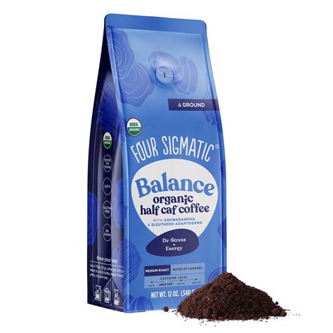 Four Sigmatic Organic Balance Adaptogen Ground Coffee | Medium Roast