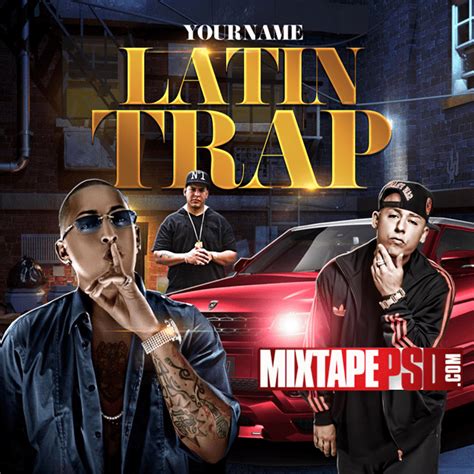 Mixtape Cover Template Latin Trap Graphic Design Mixtapepsds