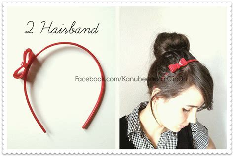 Kanubeea Hair Clip 6 Gaya Padu Padan Cepol Chic Bun