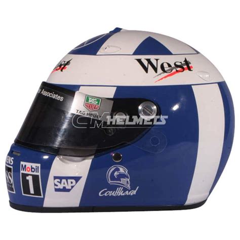 DAVID COULTHARD 2004 F1 REPLICA HELMET FULL SIZE | CM Helmets