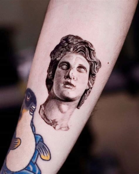 Apollo Belvedere Tattoo Located On The Inner Forearm