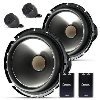 Auto Falante 6 Kit Duas Vias Pioneer Ts C170br 120w Completo Em