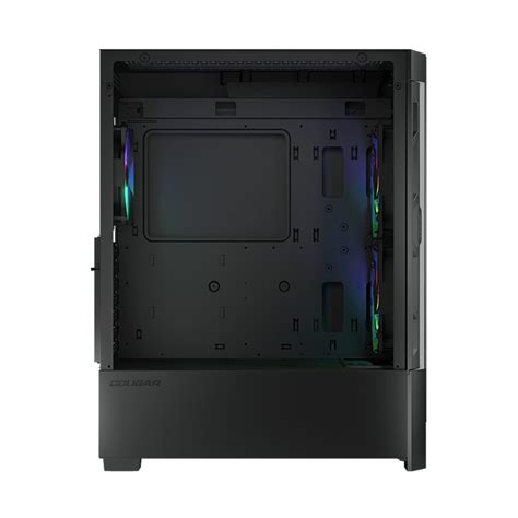 Cougar Airface RGB E-ATX Mid-Tower Case - Black - CGR-5ZD1B-AIR-RGB | Mwave
