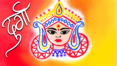 Durga Maa Face Drawing Mahalaya Special Drawing Maa Durga Puja