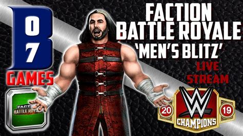 Wwe Champions Faction Battle Royale Men S Blitz Interactive Live