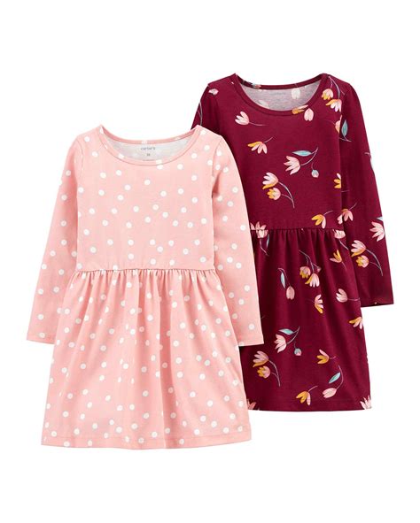 Riachuelo Kit Vestido Infantil Carter S Pe As Po Floral Multicor