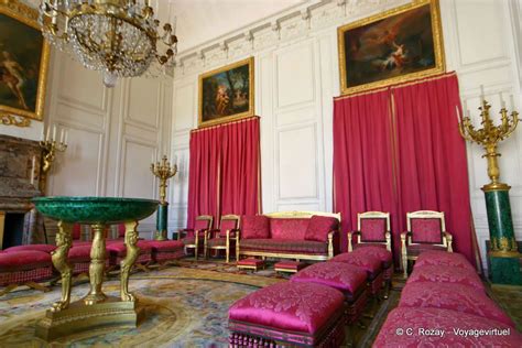 The lounge Malachite, Grand Trianon, Versailles