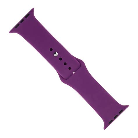 Ремешок Apple Watch 42 / Watch 44, Silicone WatchBand, Фиолетовый ...