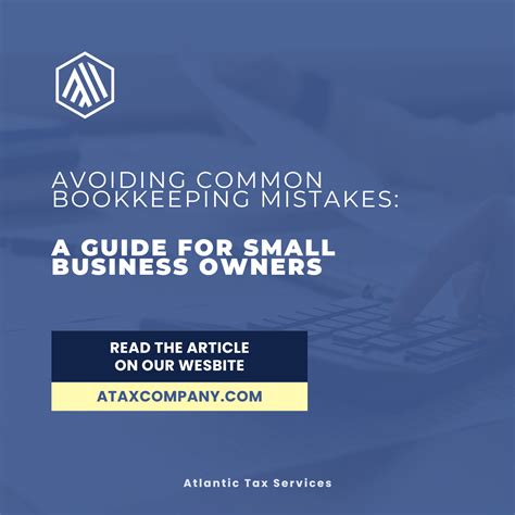 Avoiding Common Bookkeeping Mistakes A Guide For Small Business Owners