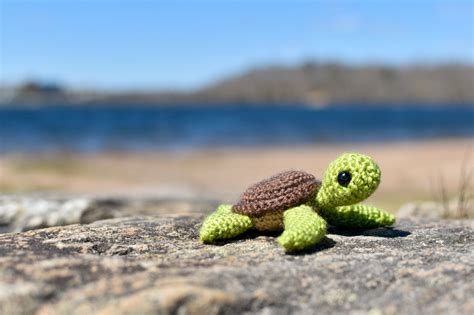 Mini Sea Turtle Amigurumi Pattern - Wayward Pineapple Creations