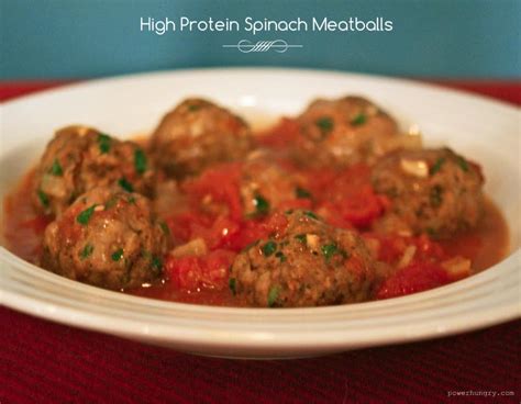 High Protein Spinach Meatballs {Paleo, Dairy-Free} | power hungry