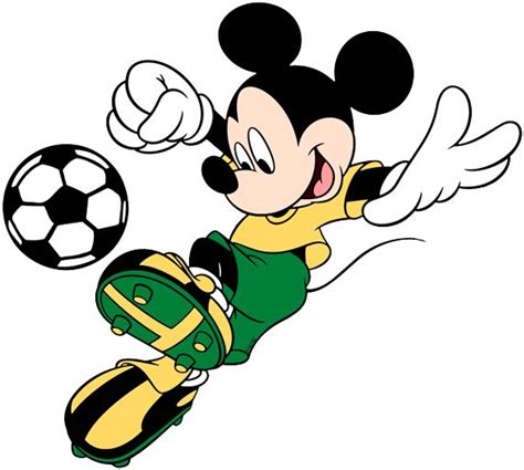 Disney Soccer Clip Art 2 Mickey Mouse Cartoon Mickey Mickey Mouse Art