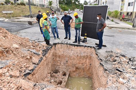 Revitalização do conjunto Viver Melhor 1 e 2 é vistoriada por David