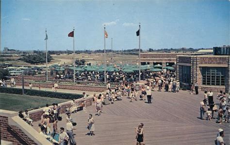 Boardwalk Restaurant and Terrace Jones Beach, NY Postcard