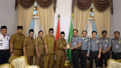 Kunjungan Kepala Kantor Imigrasi Kelas I Tpi Malang Ke Pj Bupati