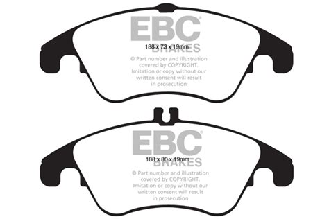 EBC REDSTUFF PAD SET EBC Brakes Direct