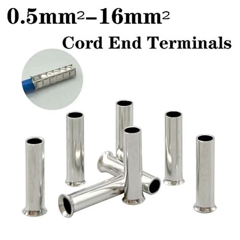 Pure Copper Non Insulated Cord End Terminals Kit En En En