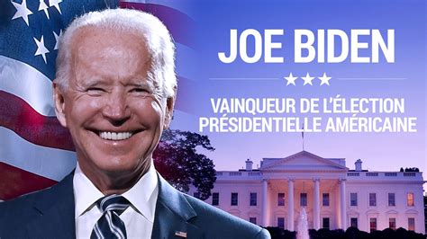 Joe Biden va devenir le prochain président des États Unis RTBF Actus