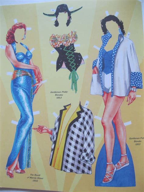 Jane Russell Paper Doll Clothes By Bruce Patrick Jones EBay Paper