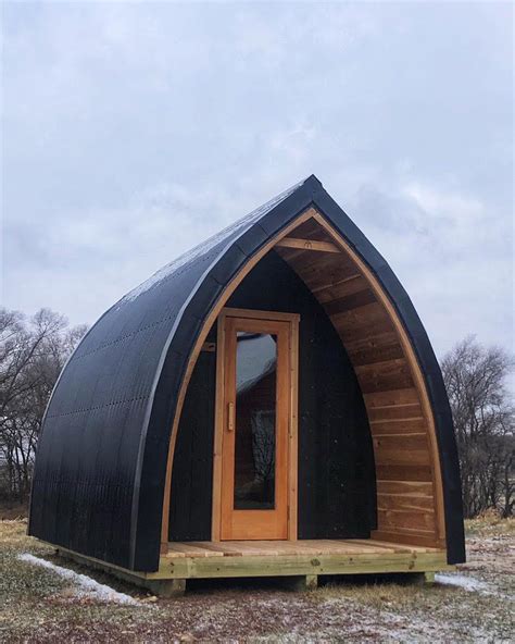 Timber Arched Kuuma Sauna Osakis MN KUUMA