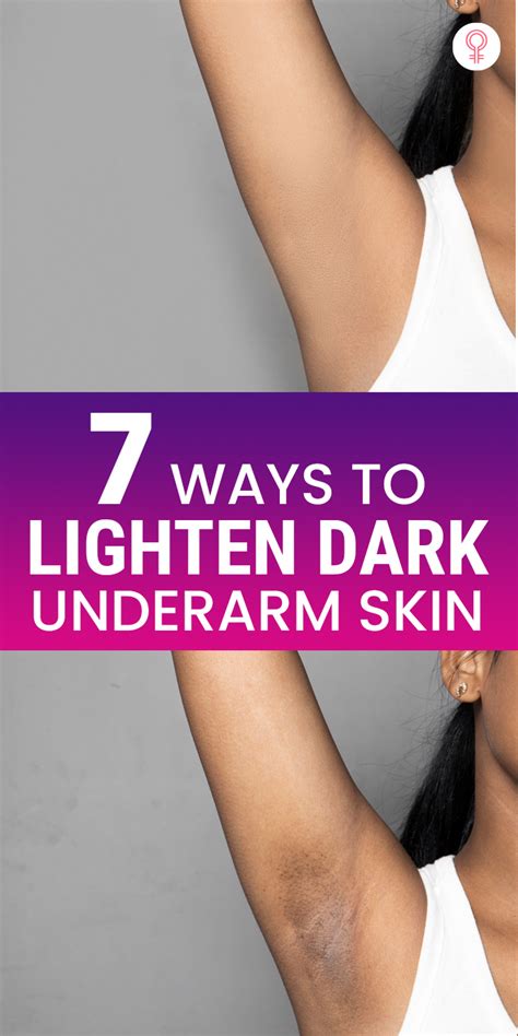 How To Lighten Dark Underarms Fast With 2 Natural Ingredients Artofit