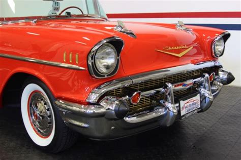 1957 Chevrolet Bel Air Beautiful Restoration In Matador Red Classic