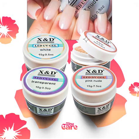 Kit Gel X D G Led Uv Gel Para Unhas Xd Profissional Acrigel