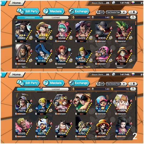 OPBR One Piece Bounty Rush Account 3ex Kaido Biru Luffy Shanks