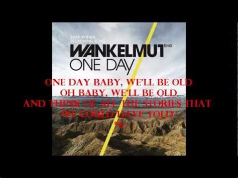 One Day Reckoning Song Asaf Avidan The Mojos LYRICS YouTube