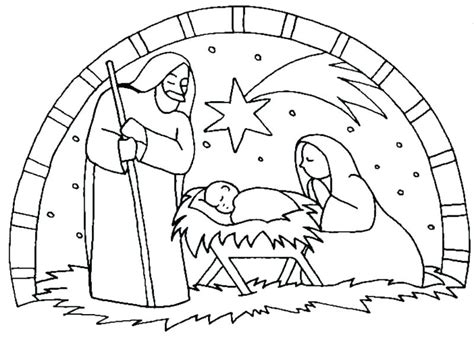 Nativity Animals Coloring Pages at GetColorings.com | Free printable ...