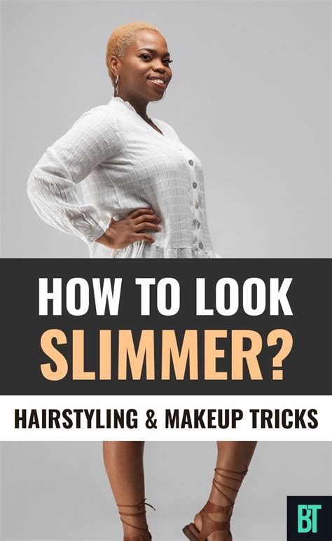 How To Make Your Face Look Slimmer With Hairstyling And Makeup Tricks