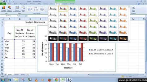 Excel Chart Types