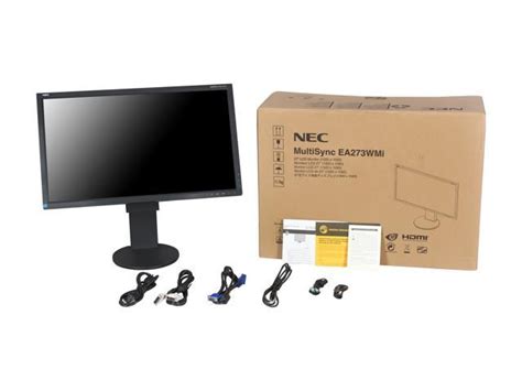 Nec Ah Ips Hd Height Pivot Swivel Tilt Lcd Monitor Ah Ips Ms