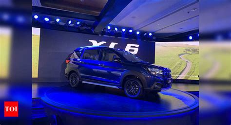 Maruti Suzuki Xl6 Mpv Launched Starts At Rs 98 Lakh Times Of India