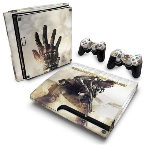 Adesivo Compatível PS3 Slim Skin Call Of Duty Advanced Warfare Pop