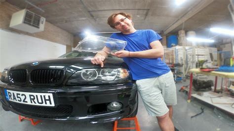 Bmw E46 New Headlight Lenses Replacement Youtube