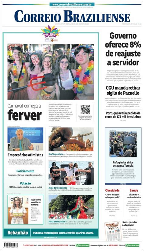 Periódico Correio Braziliense Brasil Periódicos de Brasil Edición