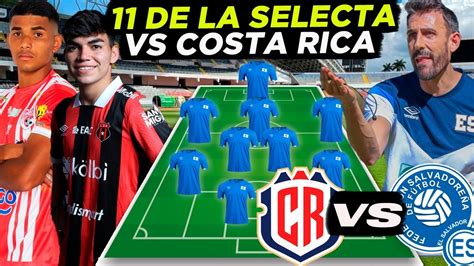 El De La Selecta Vs Costa Rica Amistoso Internacional