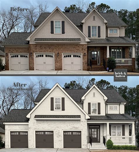 10 Traditional House Exterior Design Ideas - brick&batten