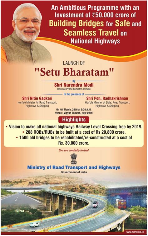 Twenty22 India On The Move Setu Bharatam