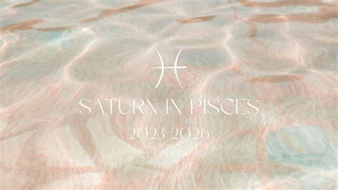 What To Expect From The Saturn In Pisces Era The Zodiac Style