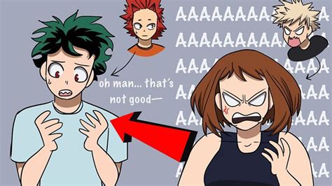 Kiribaku And Izuocha All Swapped Bodies Mha Comic Dub Youtube