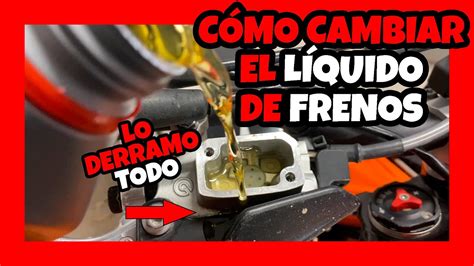 Aprende C Mo Cambiar El Liquido De Frenos De Tu Moto Youtube