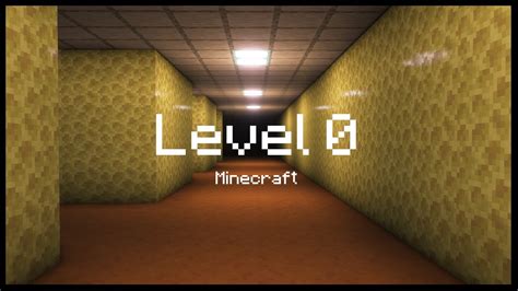 Backroom Level I Minecraft Youtube