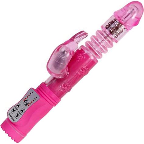 Adam And Eve First Thruster Rabbit Vibrator 10 Pink