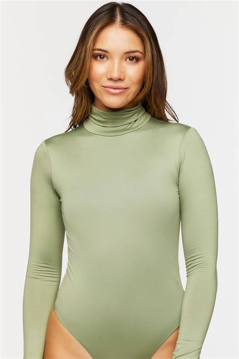 Long Sleeve Turtleneck Bodysuit